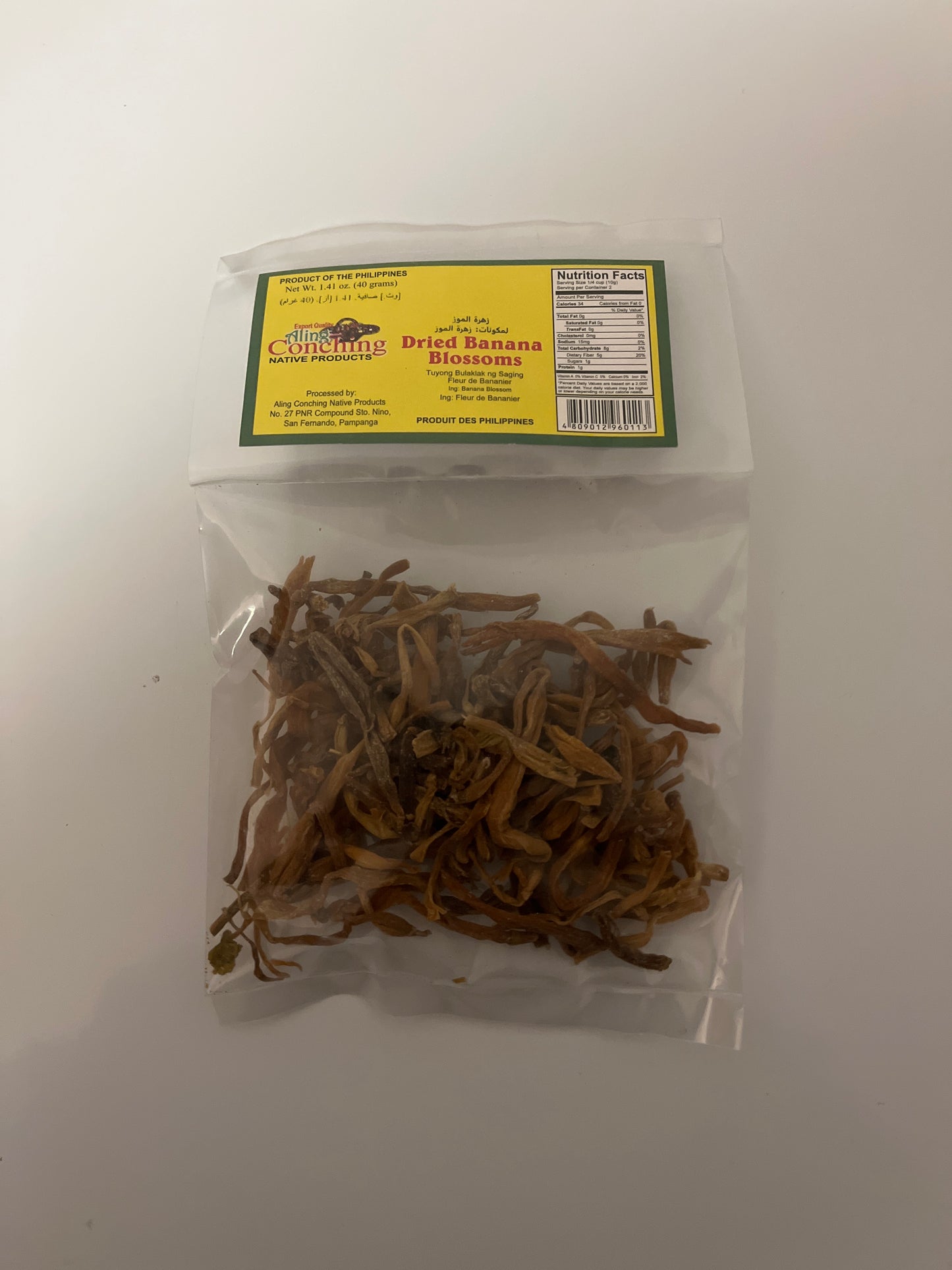 Dried Banana Blossoms