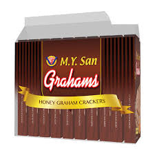My San GRAHAM CRACKERS 10x25g