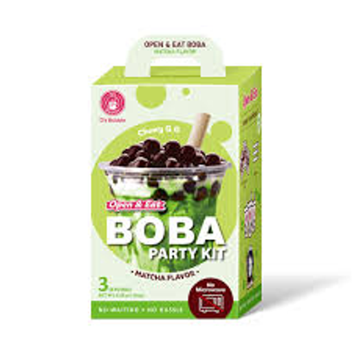 O's Bubble OTE Boba Party Kit Matcha 3c