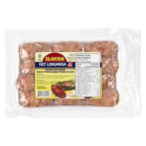 Hot Longganisa -375G