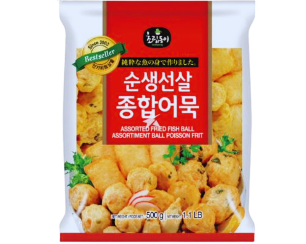 Choripdong assorted fried fish ball - 500g