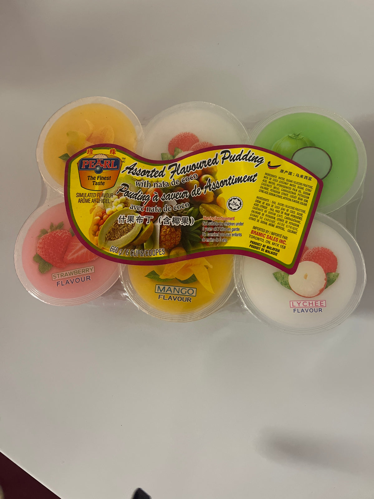 Assorted Flavoured Pudding