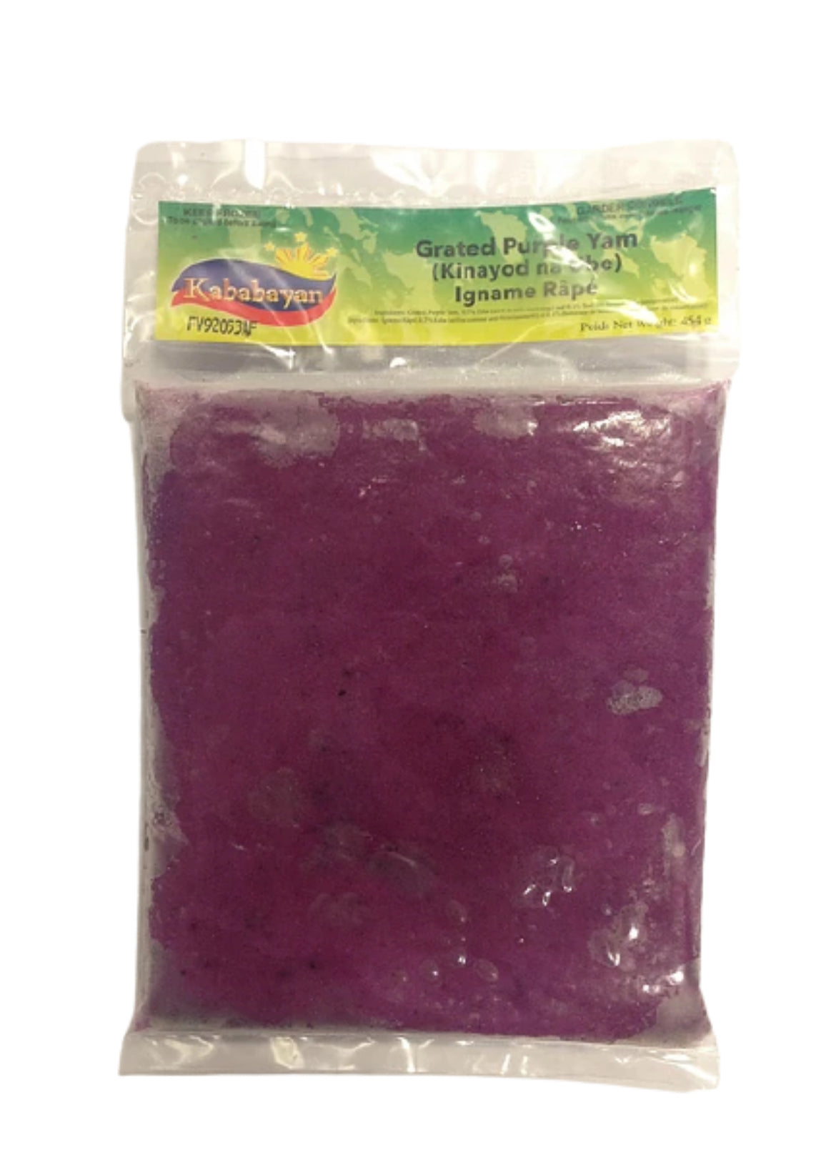 Grated Purple Yam - frozen -454g