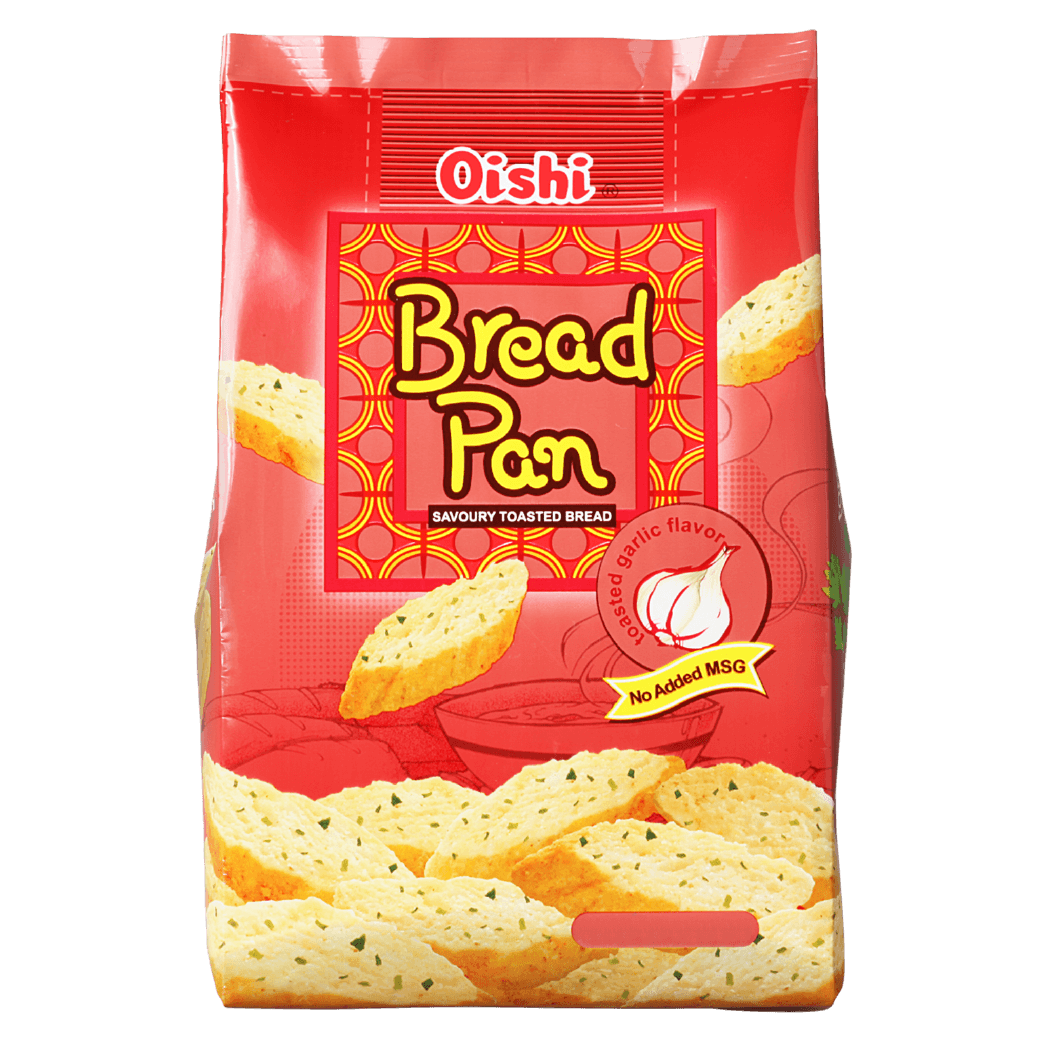 Oishi Bread Pan- Garlic Flavor 42g