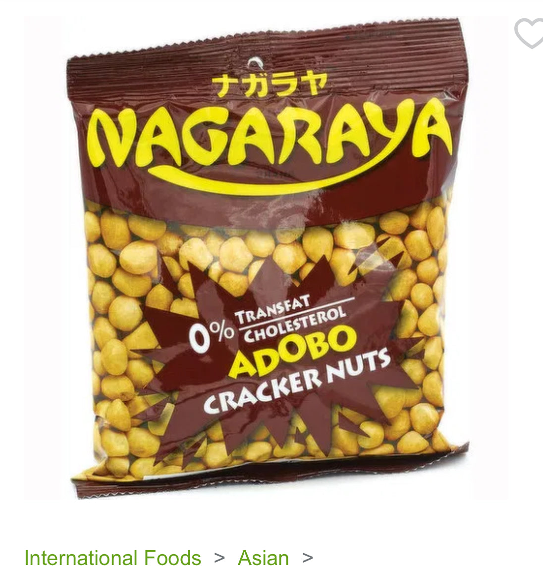 Nagaraya Crackers Nuts 160g