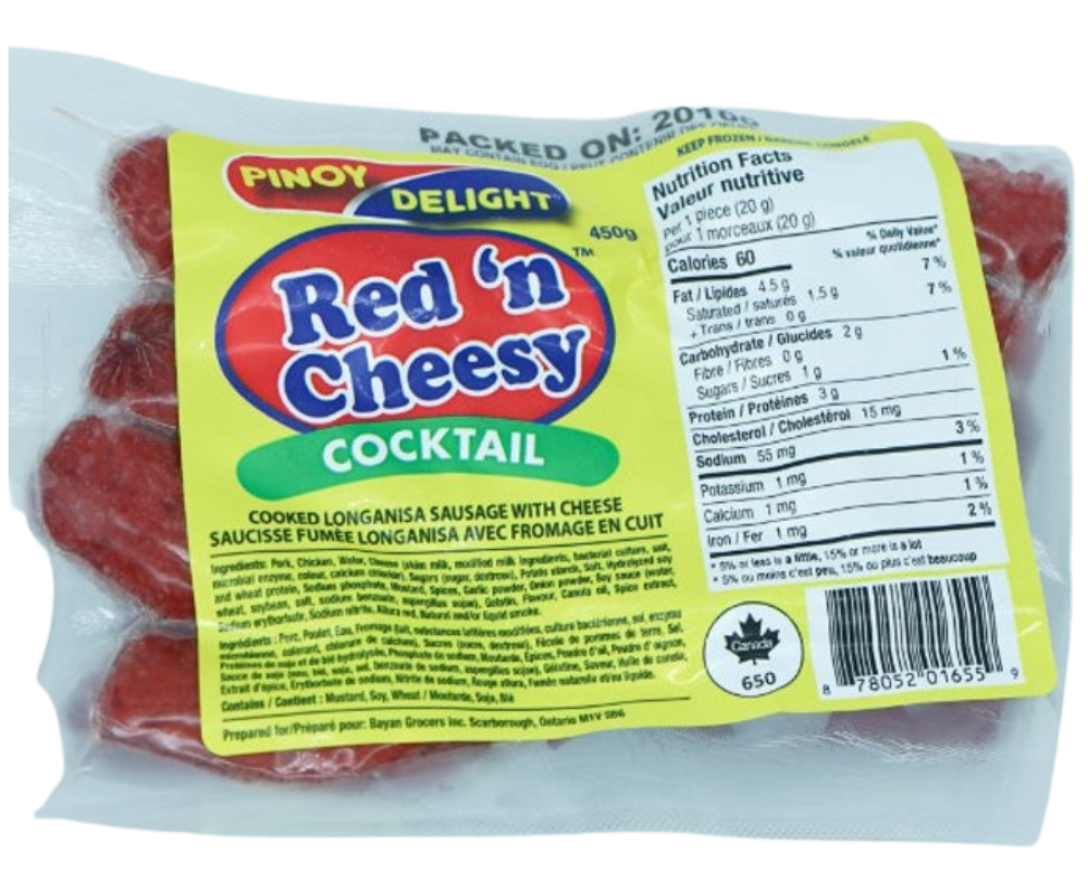 Pinoy Delight RED n'Cheesy Coctail