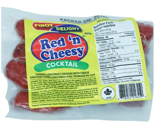 Pinoy Delight RED n'Cheesy Coctail