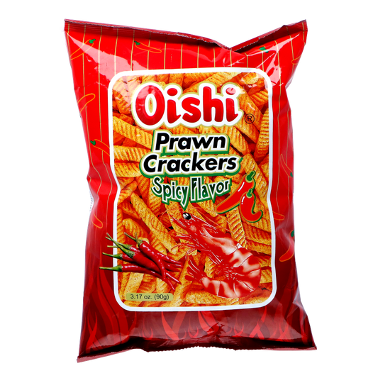 Oishi Prawn crackers- SPICY 60g