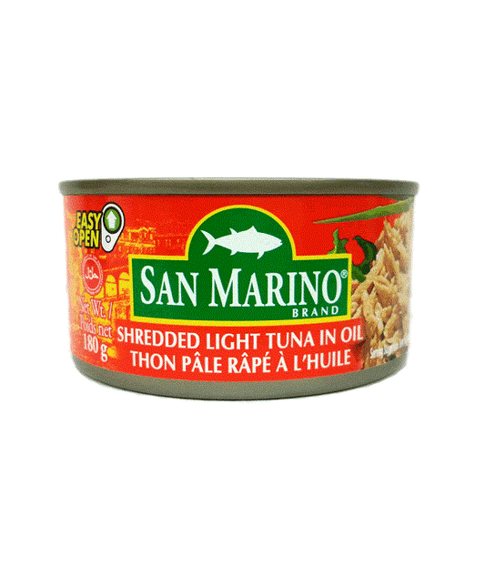 San Marino Shredded Chili Light Tuna in Oil - 180g