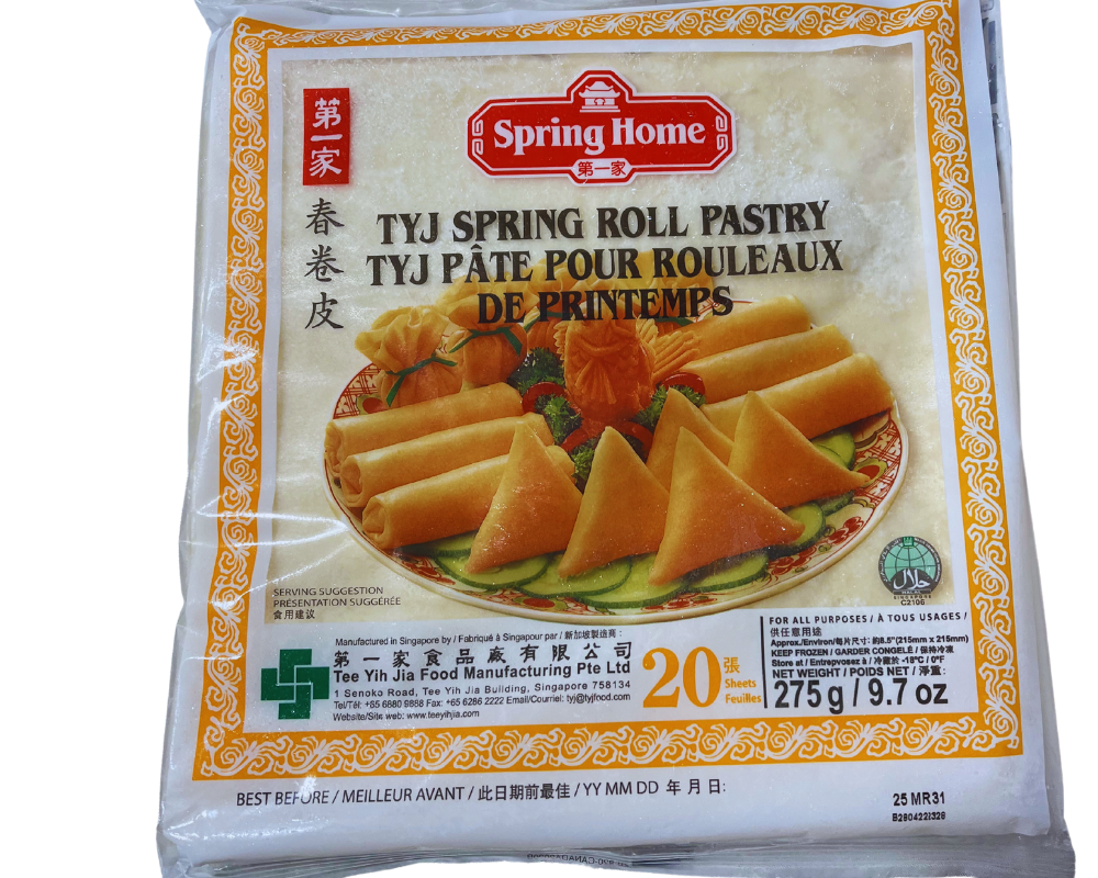 Spring roll wraps 8.5 in - 20 sheets